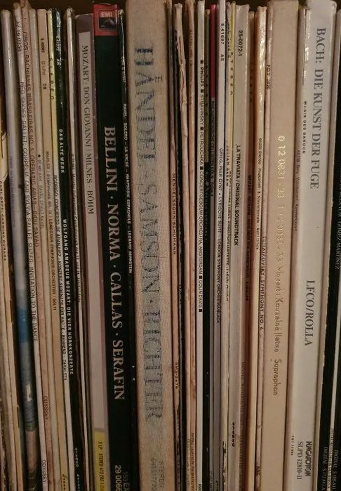 Schallplatten-Sammlung Munich Vinyl Radio – Klassik & Oper auf Vinyl: Händel, Bellini, Maria Callas, Mozart